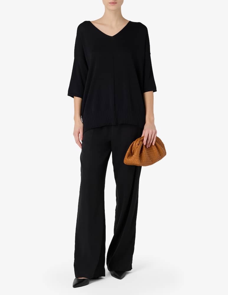 rinascente Rinascente Collection V-neck crepe jumper