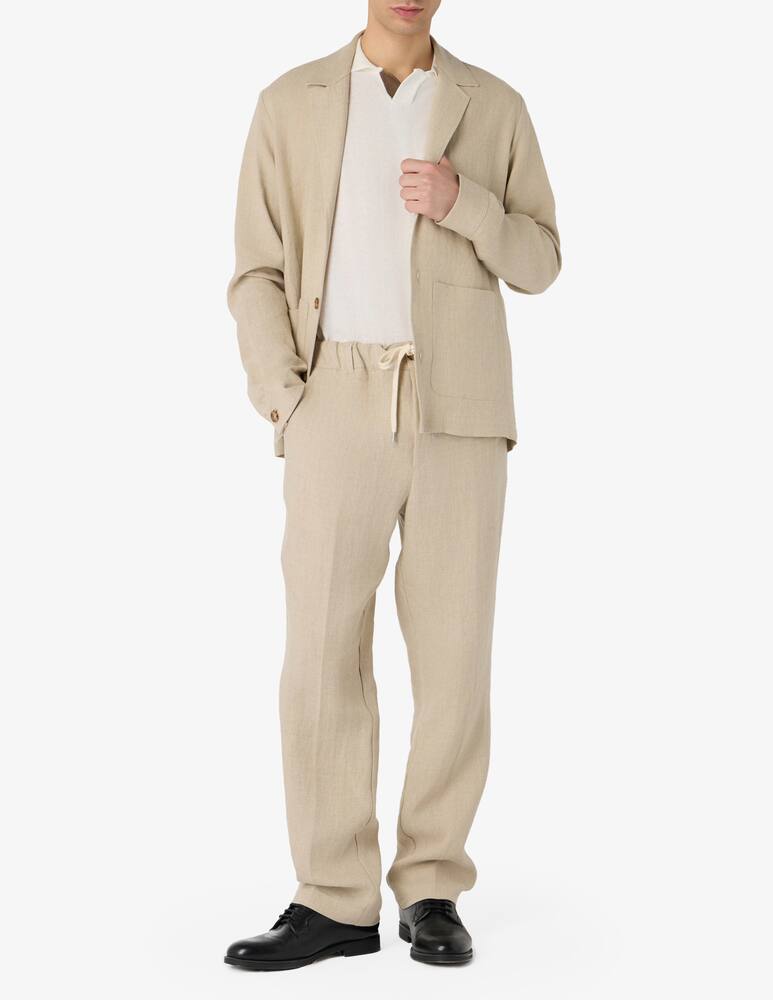 rinascente Misaky Linen shacket