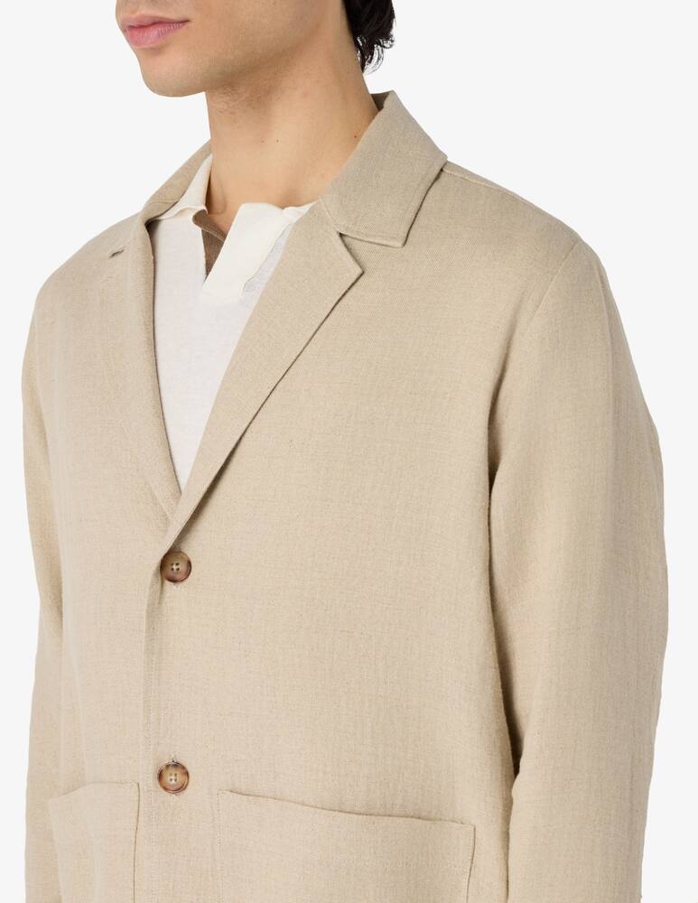 rinascente Misaky Linen shacket