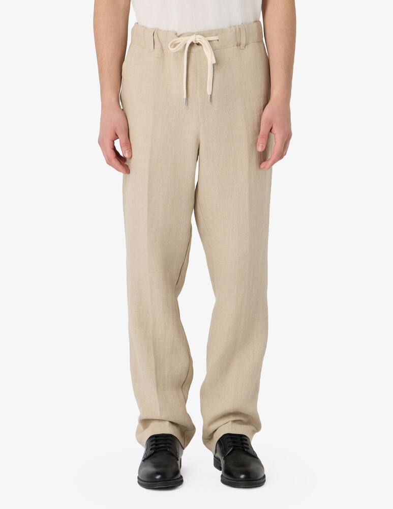 Misaky Linen drawstring trousers - picture 1 Misaky Linen drawstring trousers - picture 1