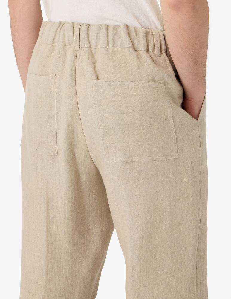 rinascente Misaky Pantaloni coulisse lino