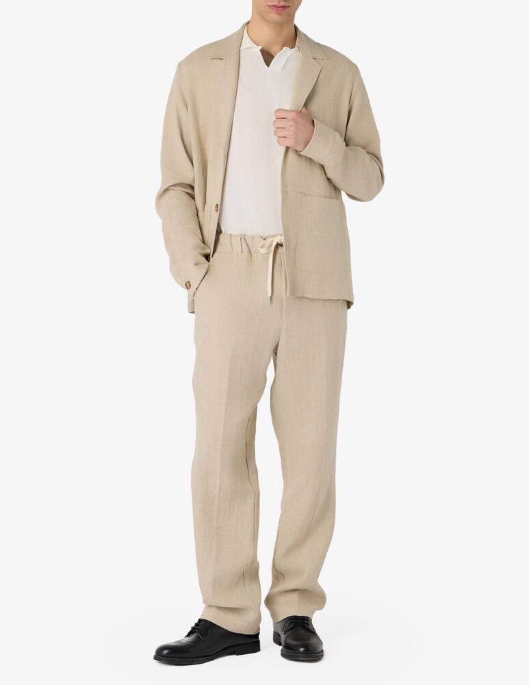 rinascente Misaky Polo v-neck crepe t-shirt