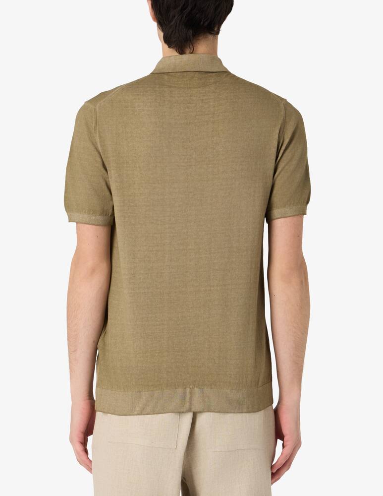 rinascente Misaky Crepe polo shirt