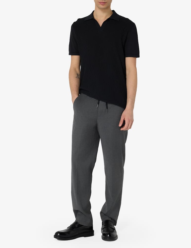 rinascente Misaky Polo scollo a V bambù