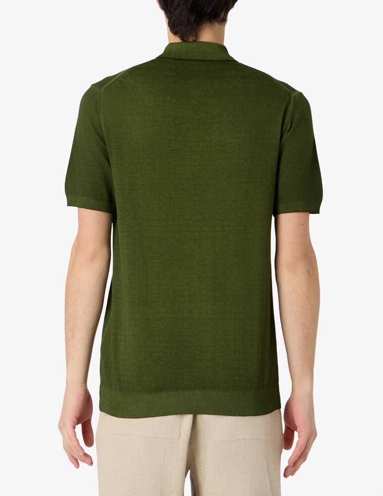 rinascente Misaky Crepe polo shirt