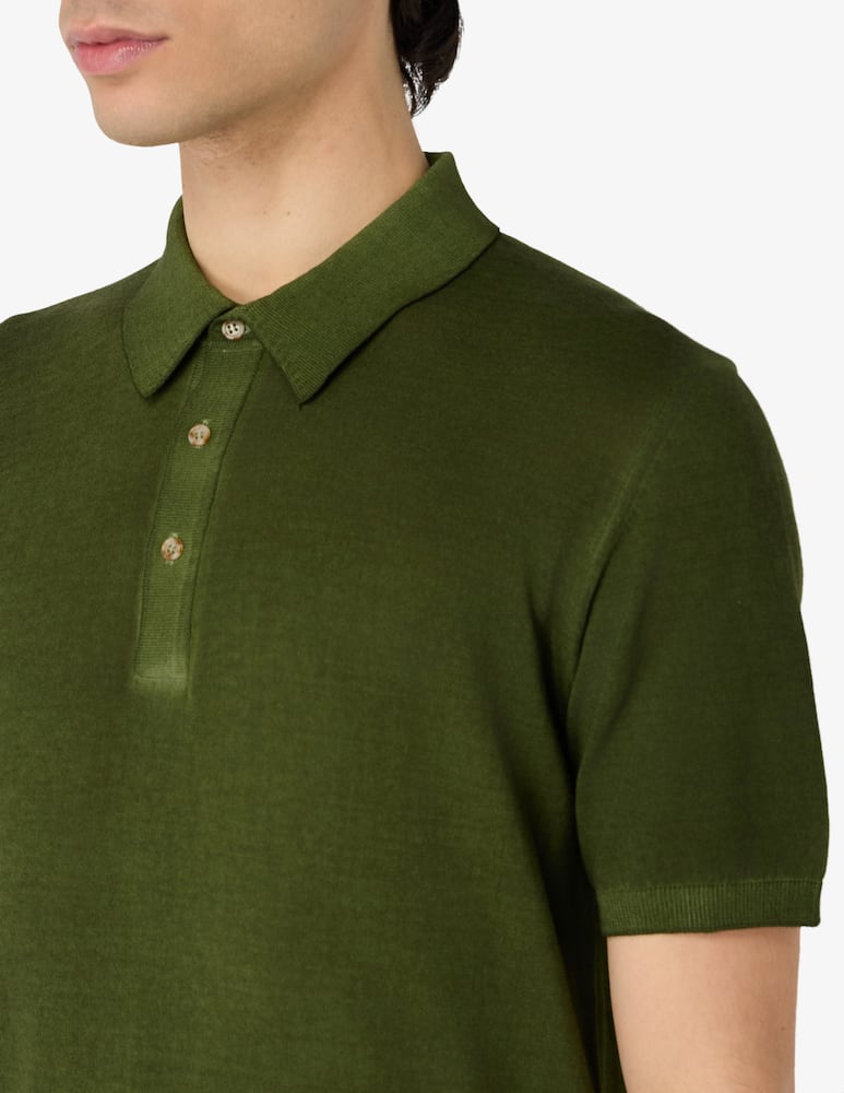 rinascente Misaky Crepe polo shirt