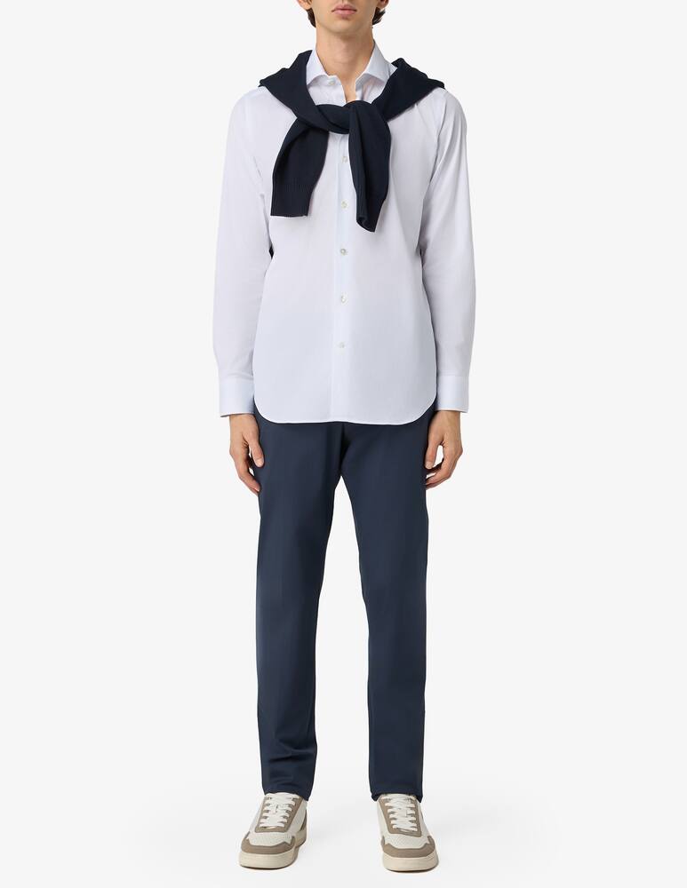 rinascente Guglielminotti Popeline slim shirt