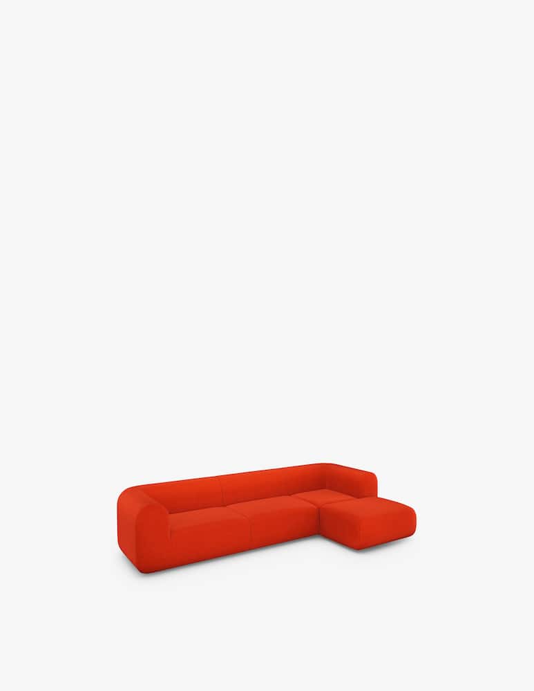 Tom Dixon Divano Plump - Chaise Longue Destra Rivolta Hallingdal - immagine 1 Tom Dixon Divano Plump - Chaise Longue Destra Rivolta Hallingdal - immagine 1