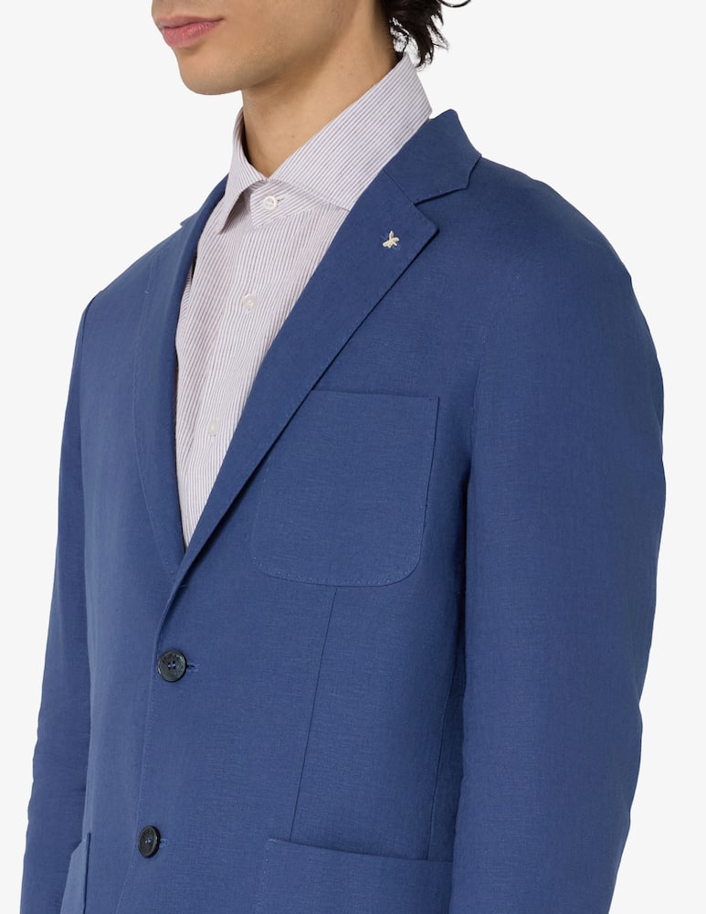 At.p.co Blazer in lino Gege - immagine 4 At.p.co Blazer in lino Gege - immagine 4