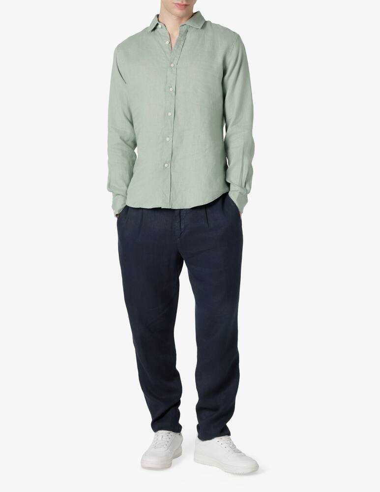 rinascente At.p.co Linen long sleeve shirt