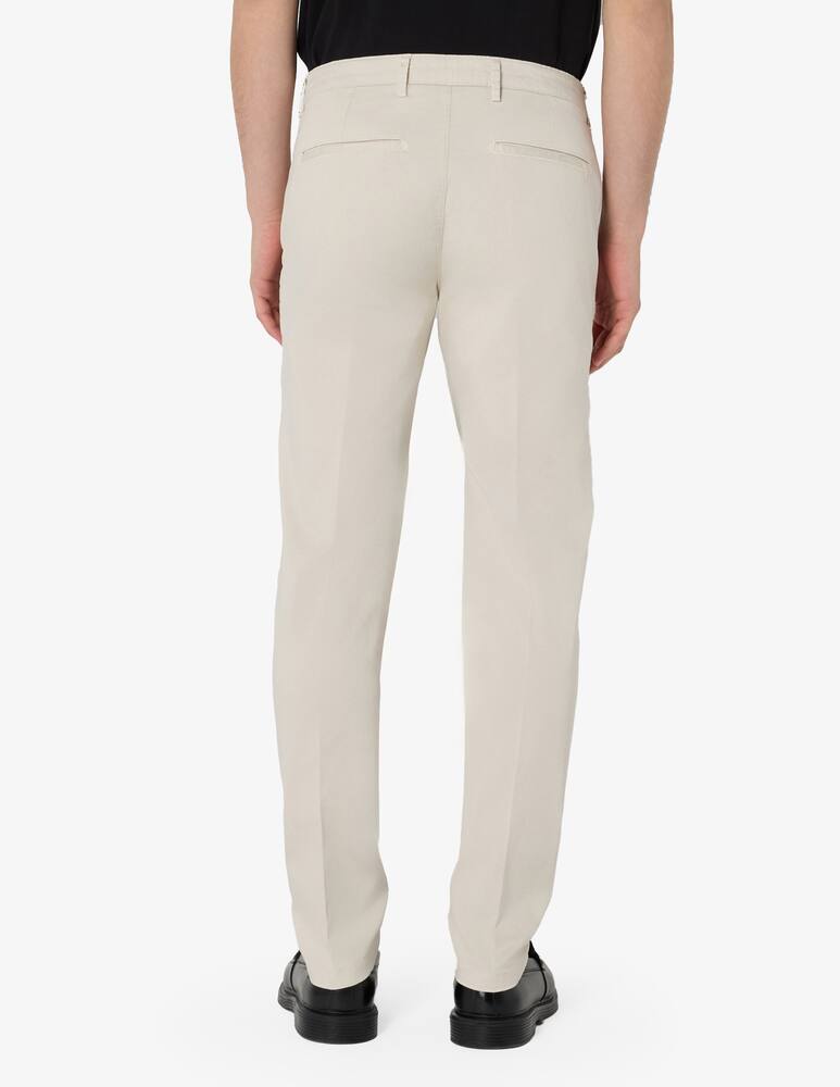rinascente Yan Simmon Slim satin trousers