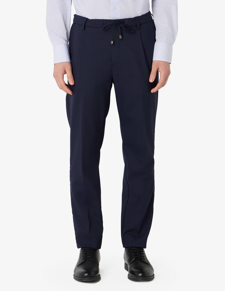 rinascente Yan Simmon Drawstring wool trousers