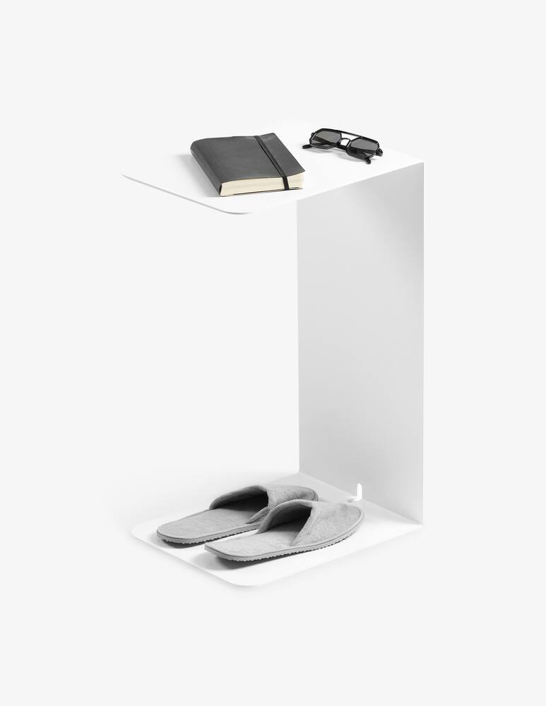 rinascente D-Segno Double Multifunctional Metal Side Table 60 cm