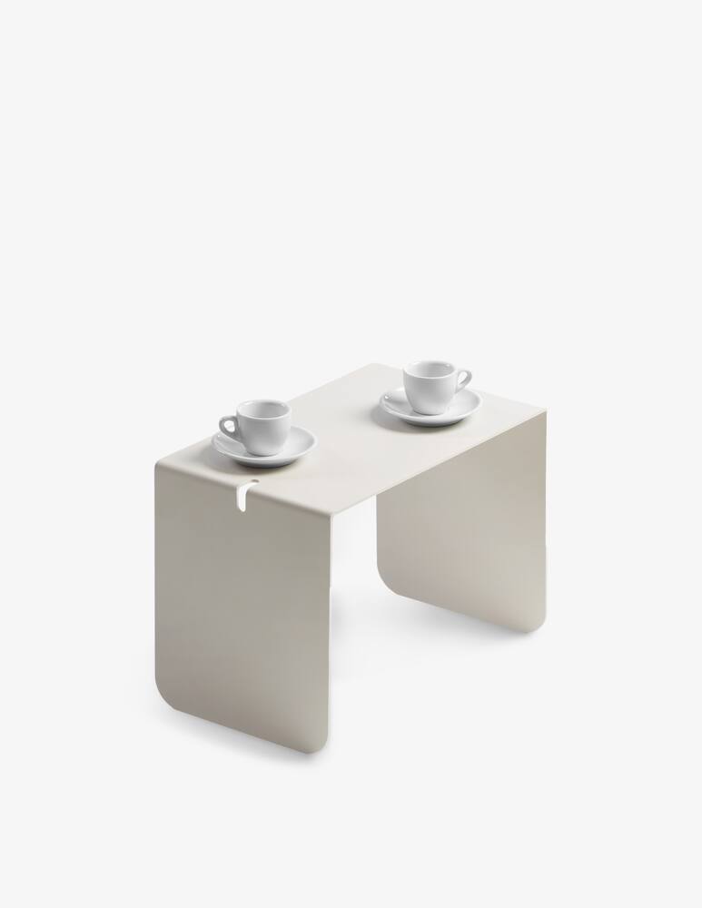 rinascente D-Segno Double Multifunctional Metal Side Table 60 cm