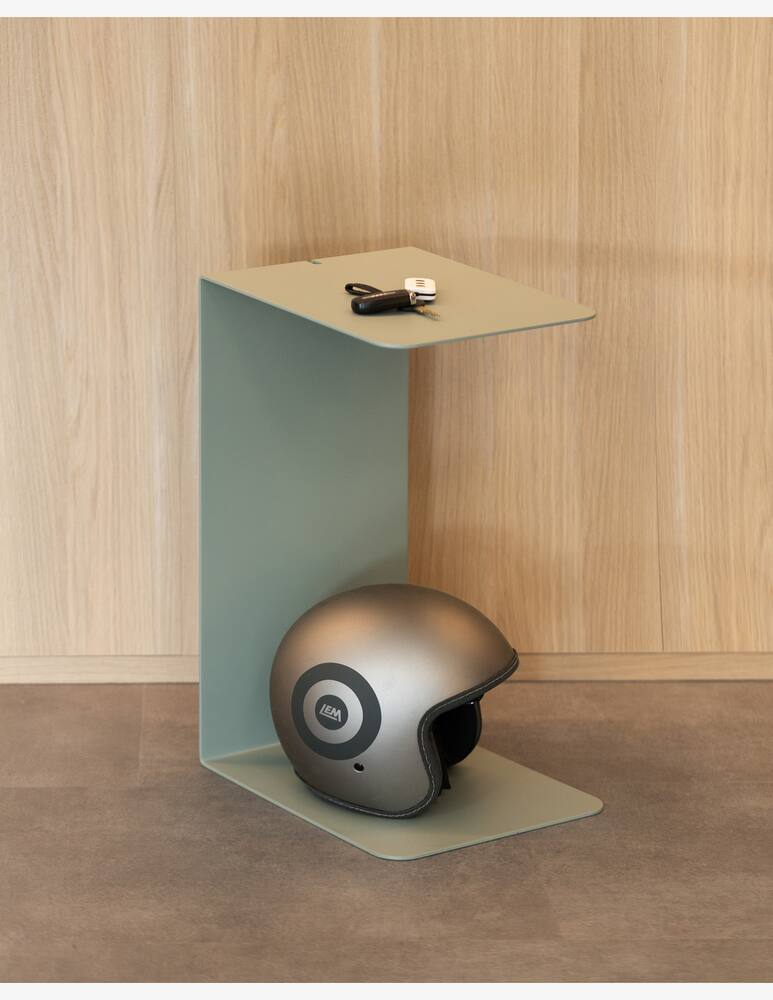 rinascente D-Segno Double Multifunctional Metal Side Table 60 cm