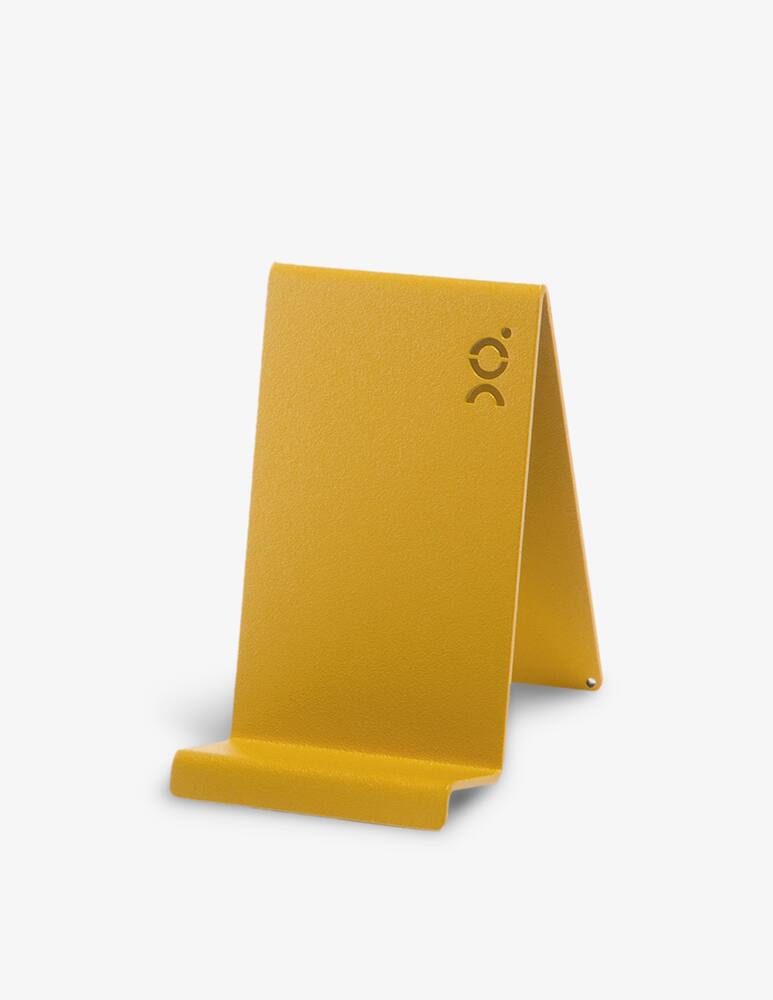 rinascente D-Segno Mustard Tabletop Cell Phone Holder