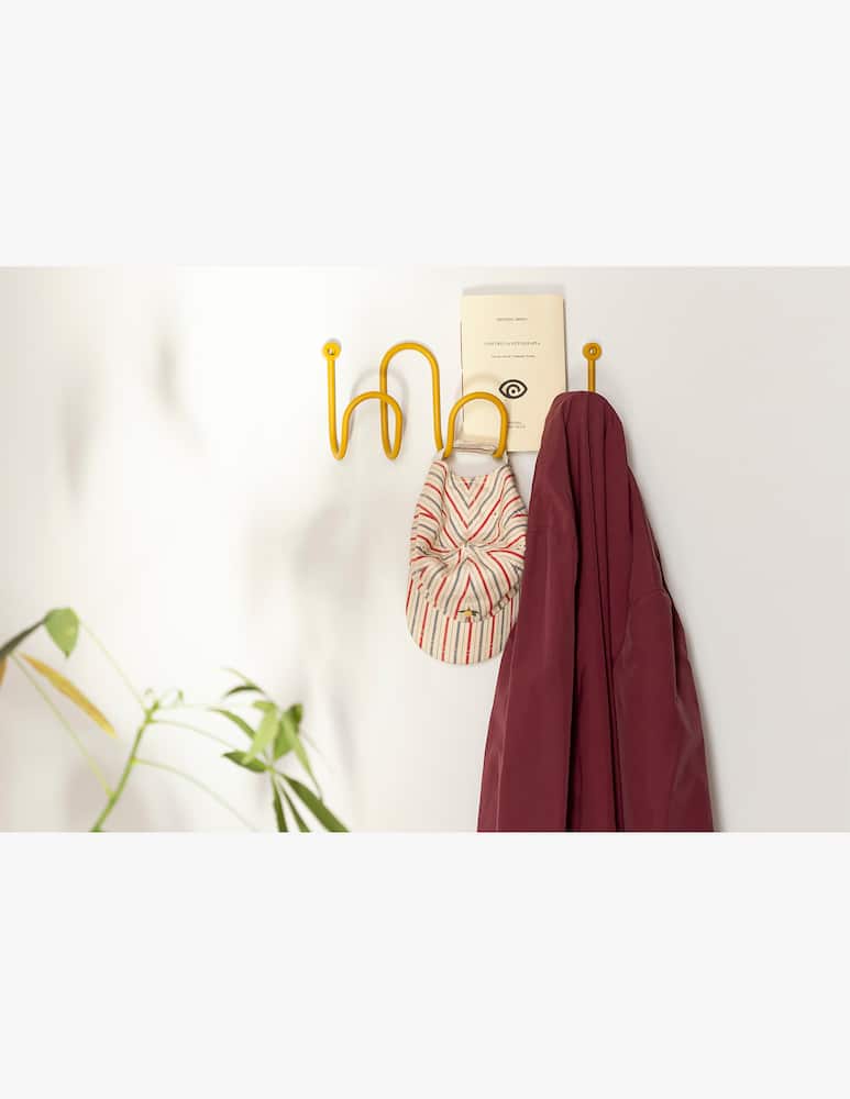 rinascente D-Segno Appendiabiti da muro Molly 3 ganci