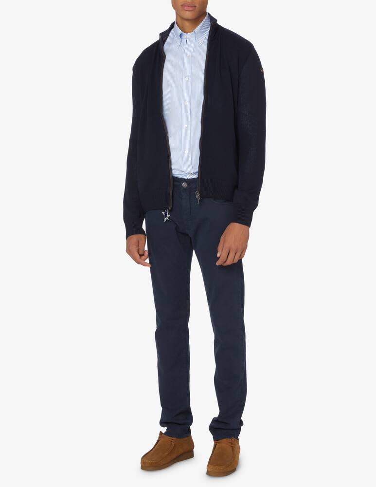 rinascente Paul & Shark Striped shirt - Light blue