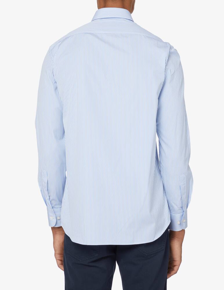 rinascente Paul & Shark Striped shirt - Light blue