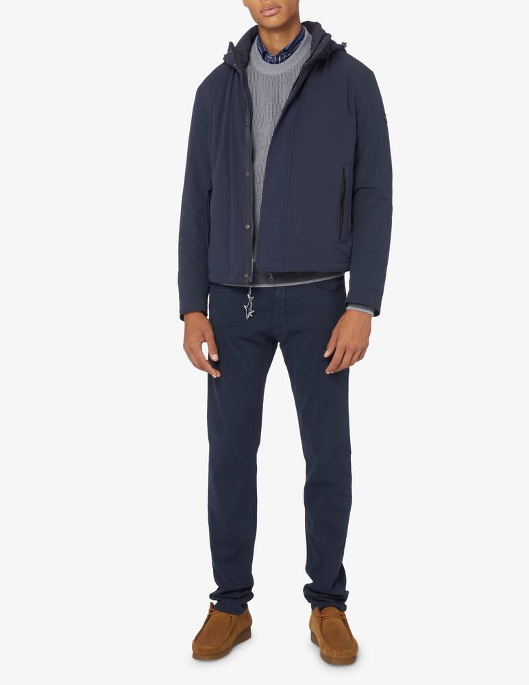 rinascente Paul & Shark Giubbotto imbottito corto con cappuccio - Blu