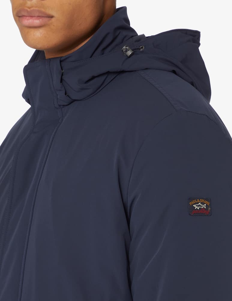 rinascente Paul & Shark Giubbotto imbottito corto con cappuccio - Blu