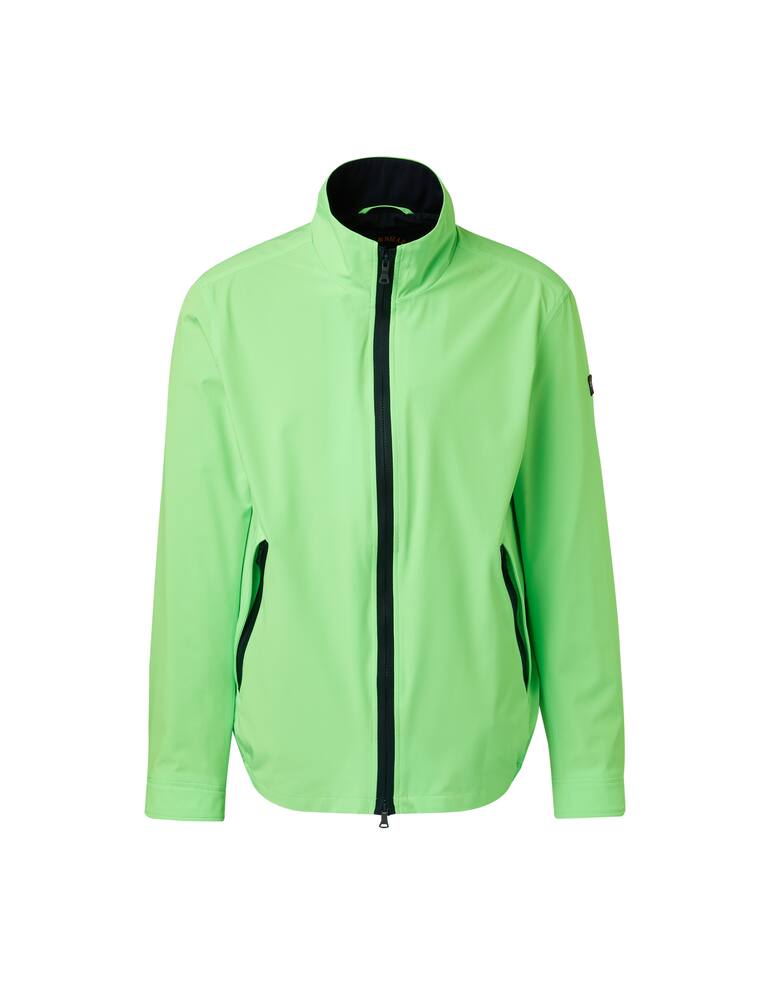 rinascente Paul & Shark Contrast zip typhoon jacket - green