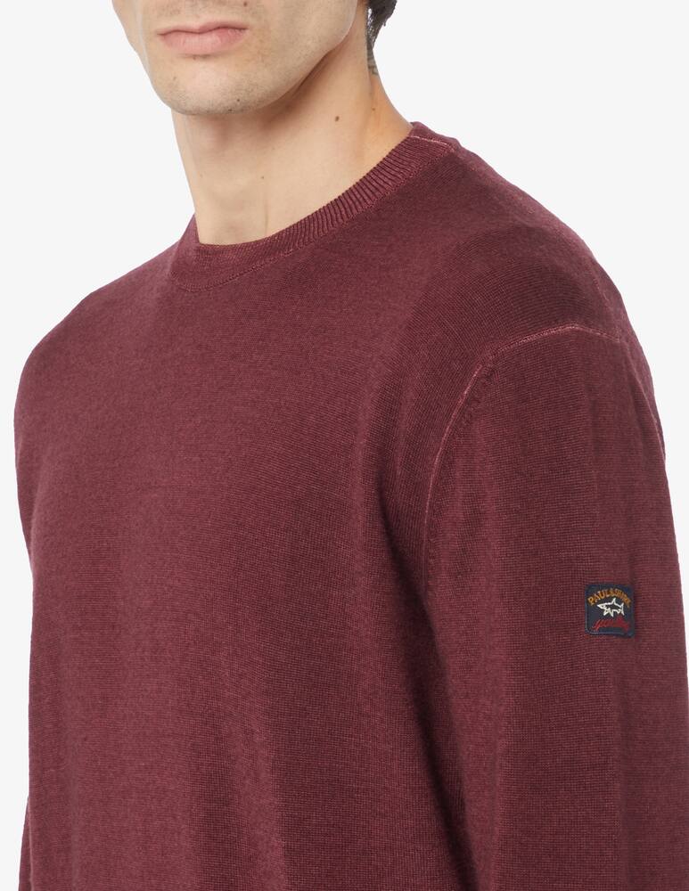 rinascente Paul & Shark Merino wool crewneck jumper