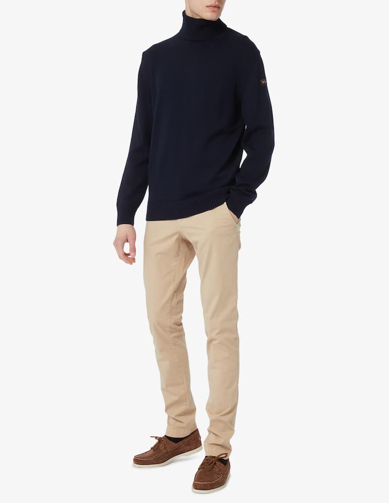 rinascente Paul & Shark Dolcevita in lana - Blu