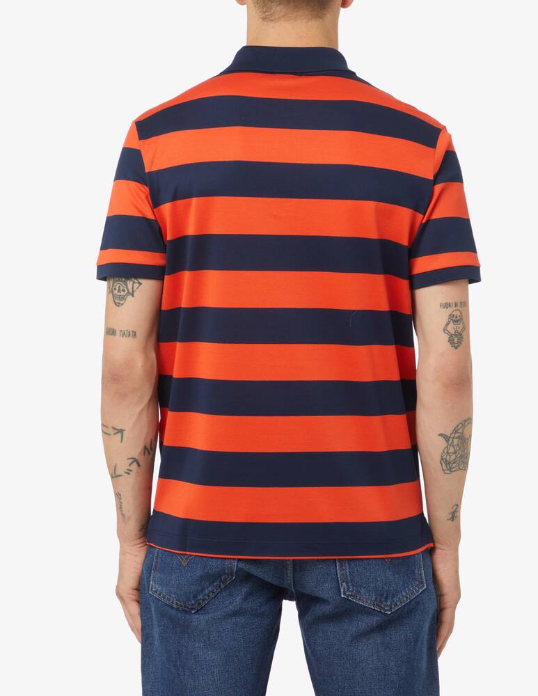 rinascente Paul & Shark Band cotton polo - Blue