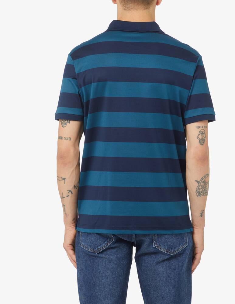 rinascente Paul & Shark Band cotton polo - Blue