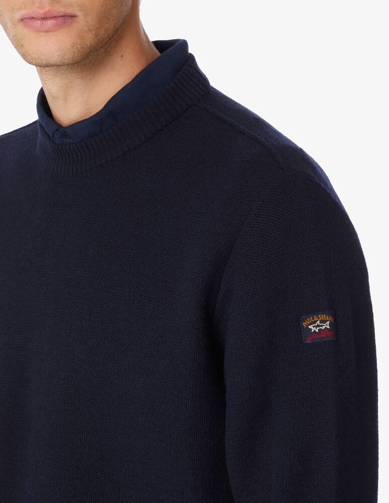 rinascente Paul & Shark Crewneck jumper - blue