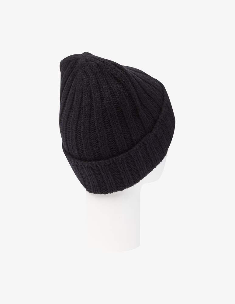 rinascente Paul & Shark Ribbed beanie - Black