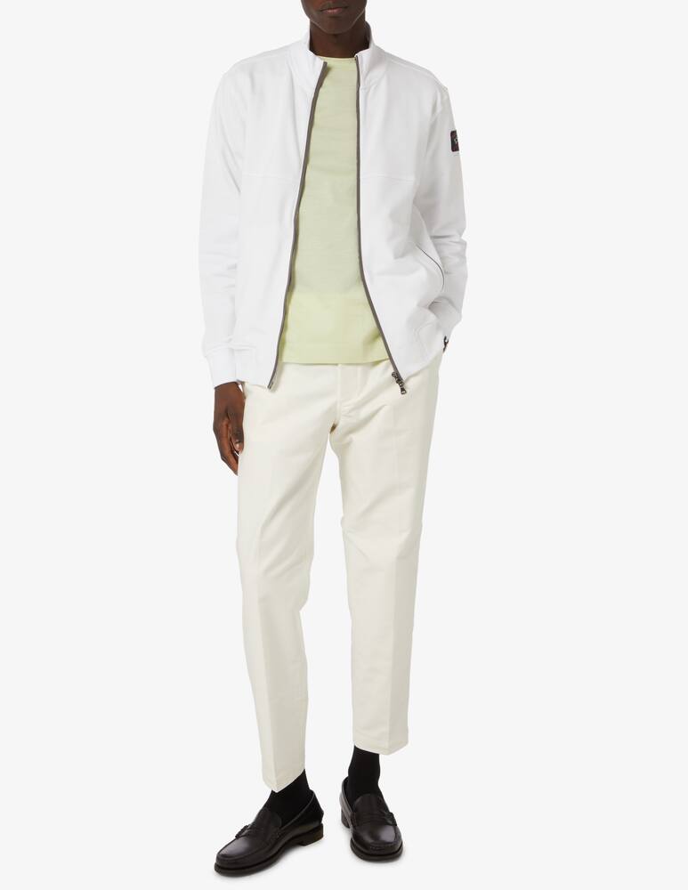 rinascente Paul & Shark Zipped hoodie - White