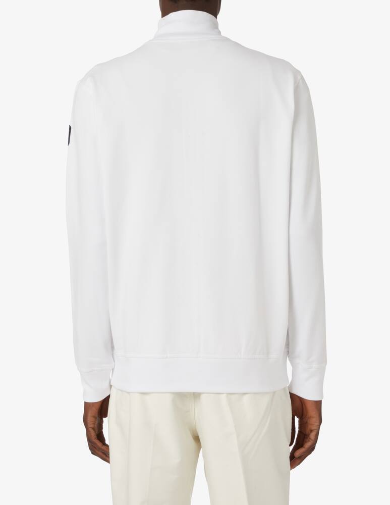 rinascente Paul & Shark Zipped hoodie - White