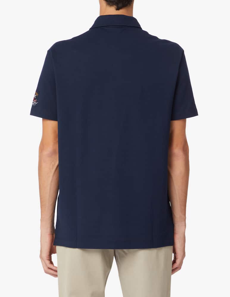 rinascente Paul & Shark Logo polo shirt - Blue