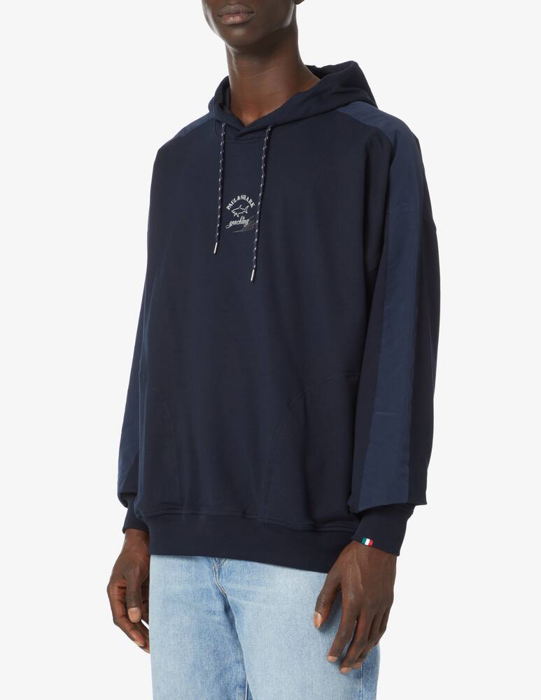 rinascente Paul & Shark Logo hoodie - Blue