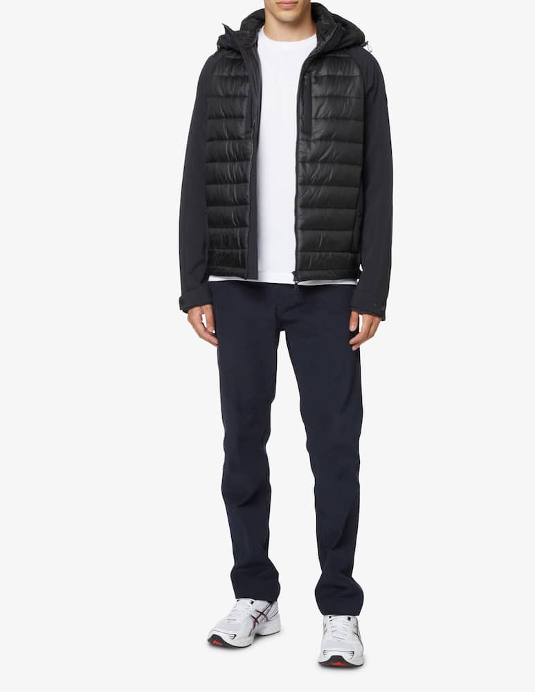 rinascente Paul & Shark Nylon hybrid jacket softshell - Black