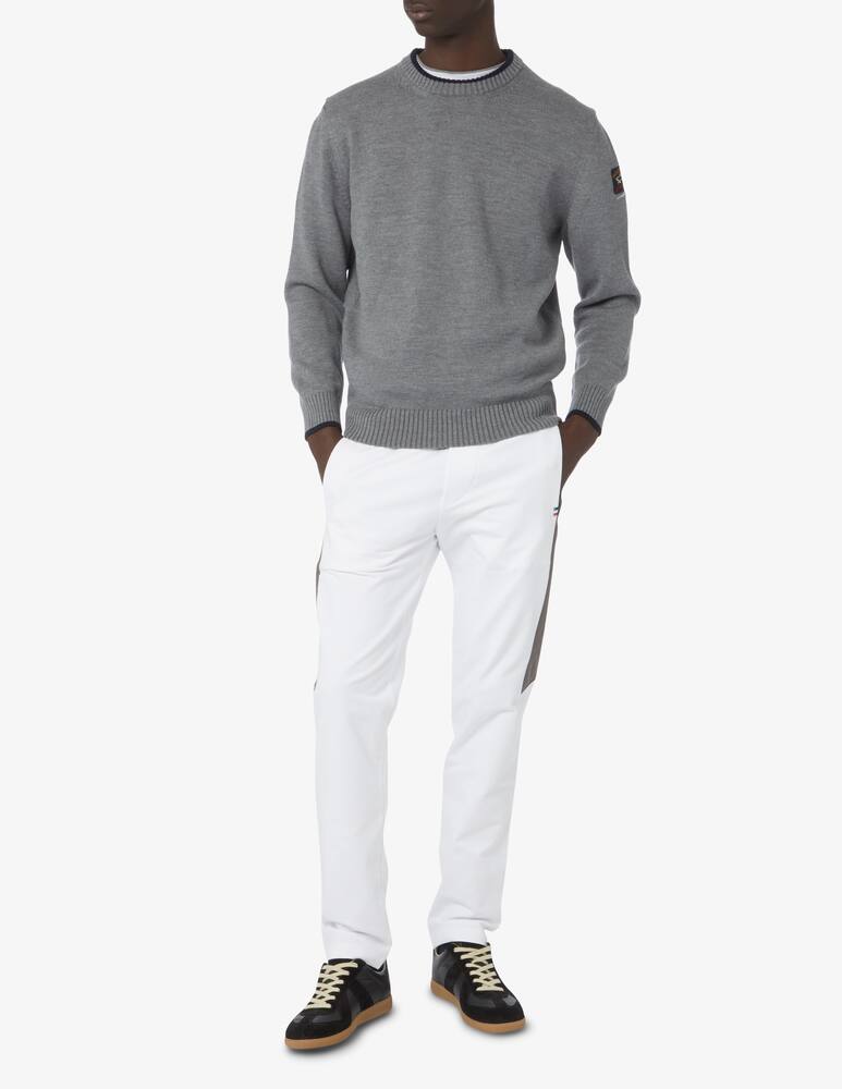 rinascente Paul & Shark Maglia girocollo in lana - Grigio