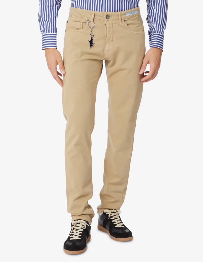 rinascente Paul & Shark 5pockets tencel pants - Beige