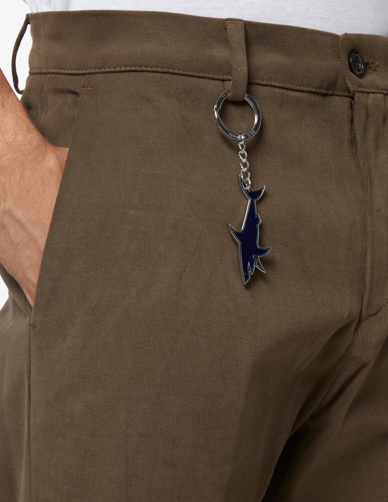 rinascente Paul & Shark Pantalone chino winter in cotone stretch - Marrone