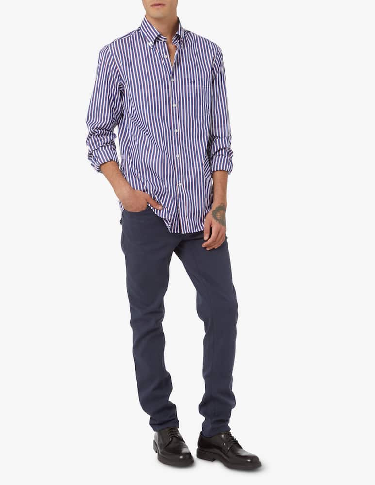 Paul & Shark Striped regular shirt - Multi - picture 2 Paul & Shark Striped regular shirt - Multi - picture 2