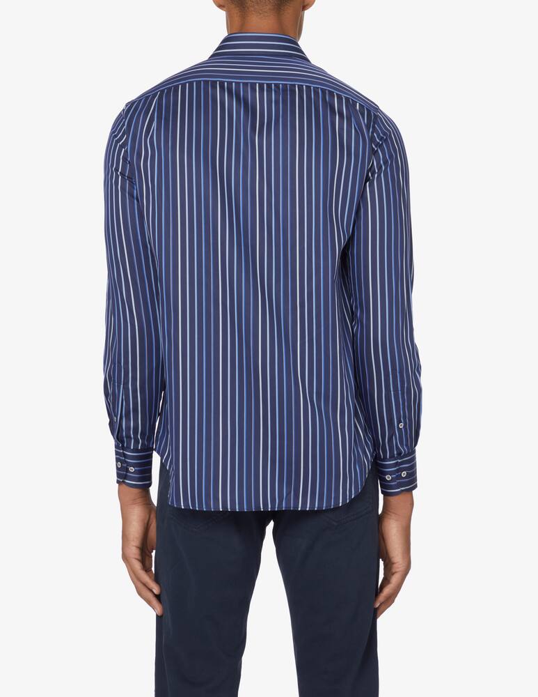 rinascente Paul & Shark Camicia a righe - Blu