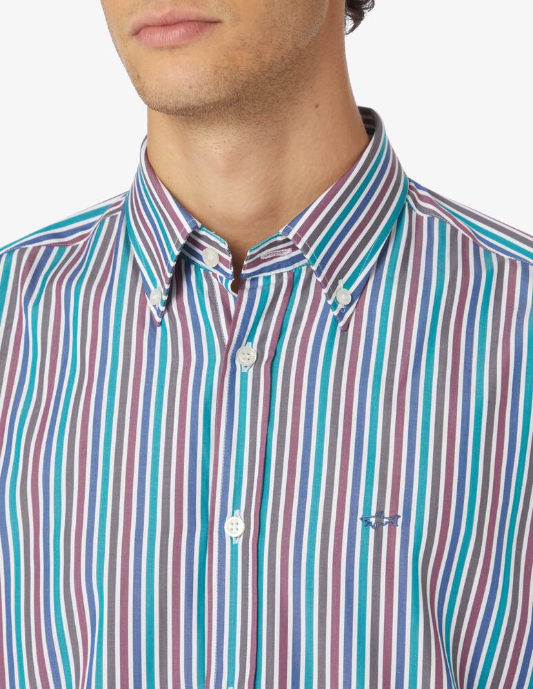 rinascente Paul & Shark Multi stripes jfit shirt - Multi