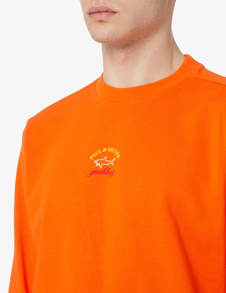 rinascente Paul & Shark Felpa girocollo logo petto