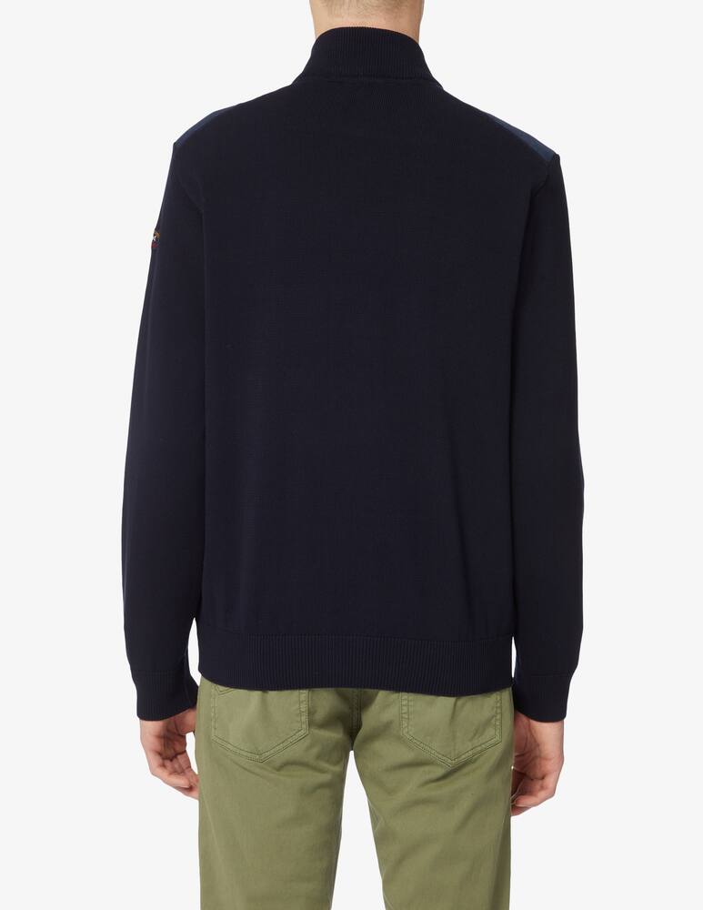 rinascente Paul & Shark Zipped cotton sweater 