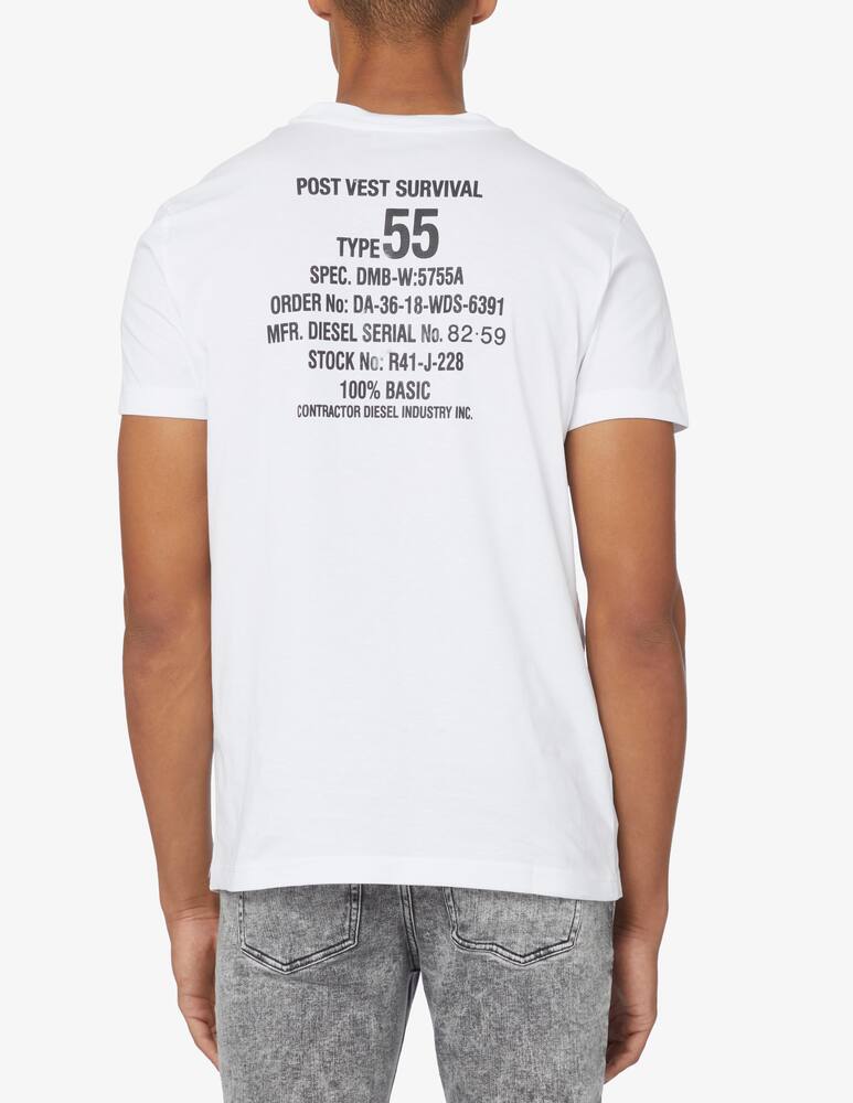 rinascente Diesel Maglietta in cotone - Bianco