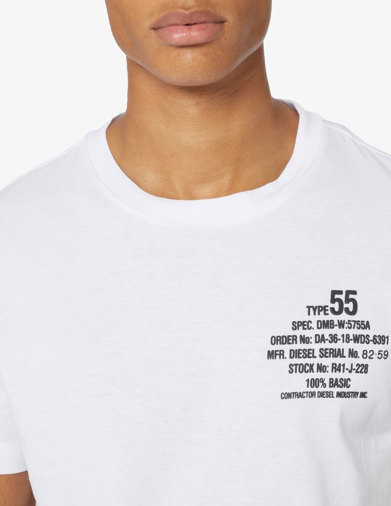 rinascente Diesel Maglietta in cotone - Bianco