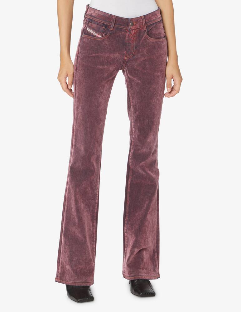 rinascente Diesel Jeans a vita media boot - Rosso