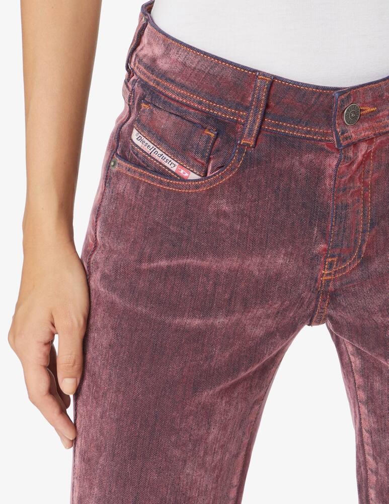 rinascente Diesel Jeans a vita media boot - Rosso