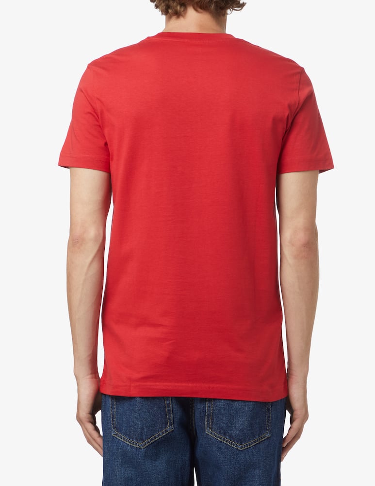 rinascente Diesel Terry big logo t-shirt - Red